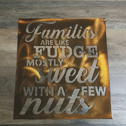 Families are like Fudge