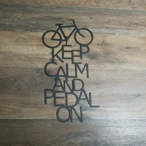 Keep Calm and Pedal On